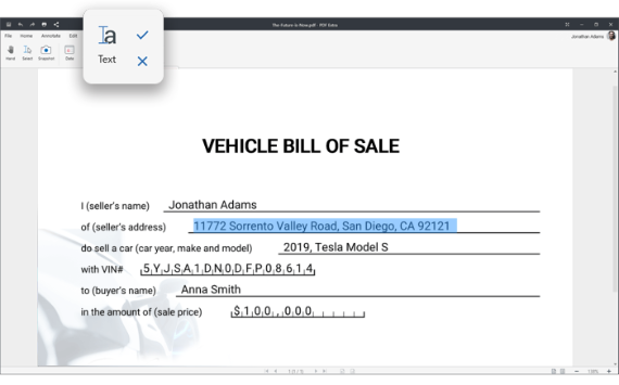 PDF Extra Business Edit