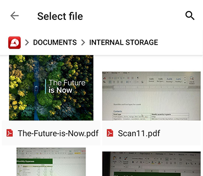 convert PDF to Word on Android - step 3