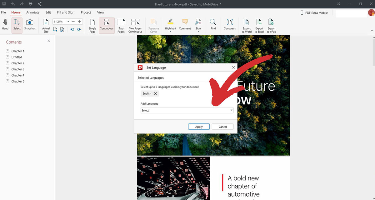 How to convert PDF to Word PDF Extra