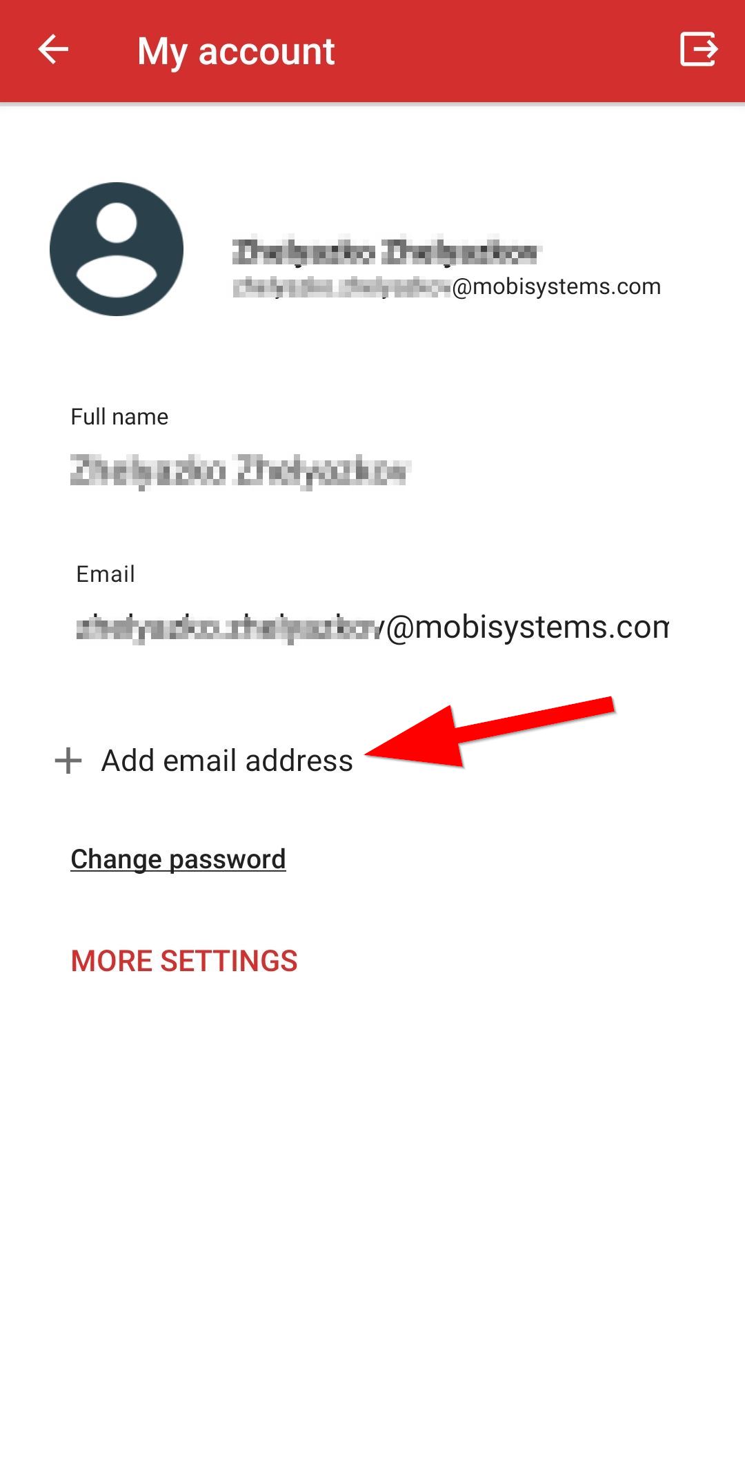 Add a new email address to your account PDF Extra Android 3