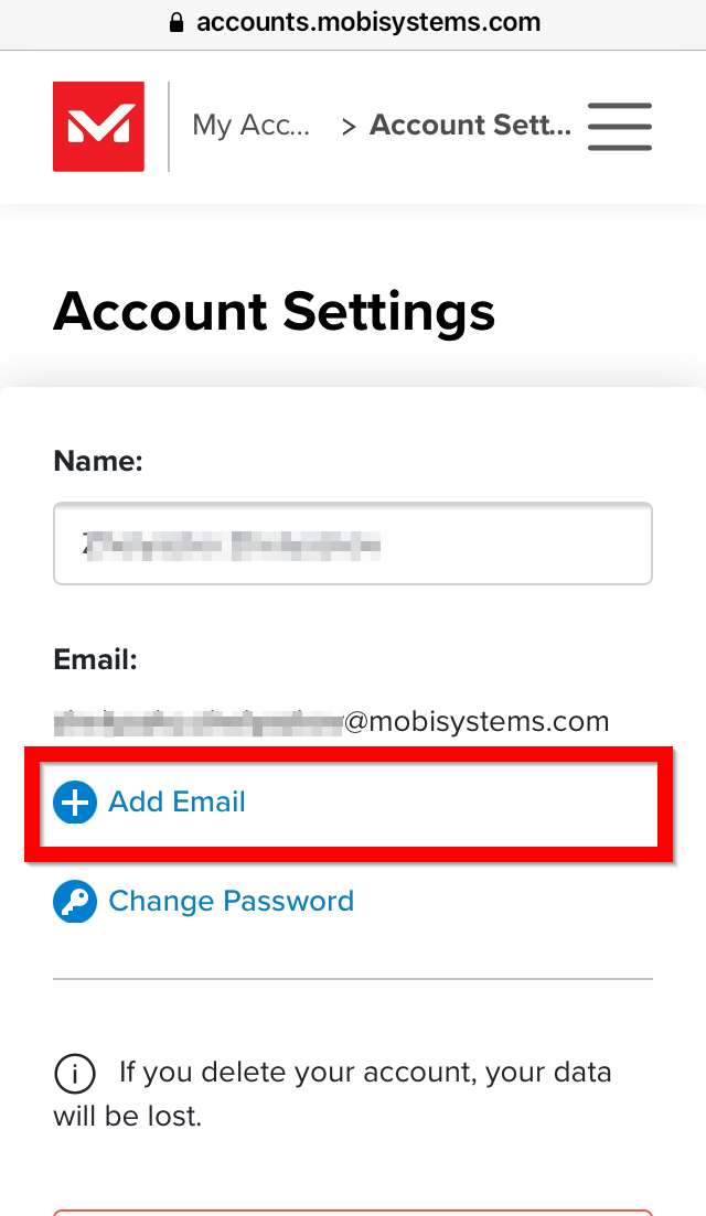 Add a new email address to your account PDF Extra iOS 5