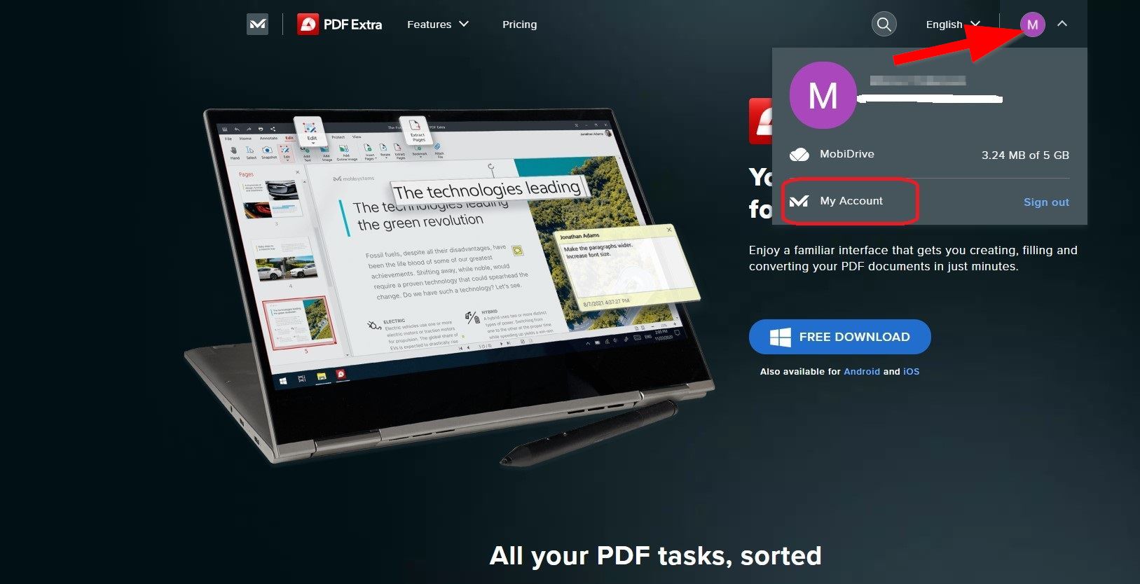 Add seats to your PDF Extra Business or Family account Windows 1