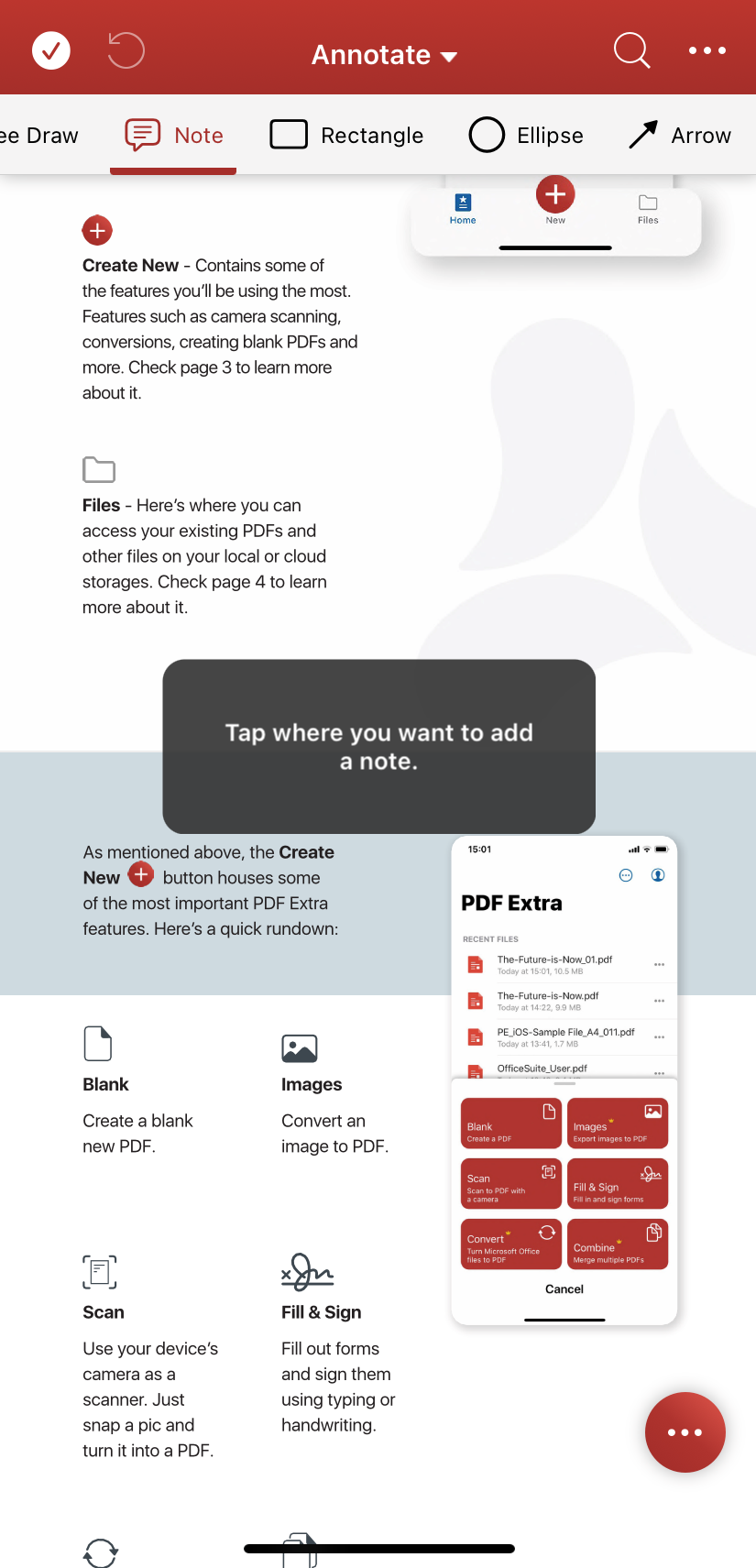 How to add PDF annotations and drawings on iOS – MobiSystems